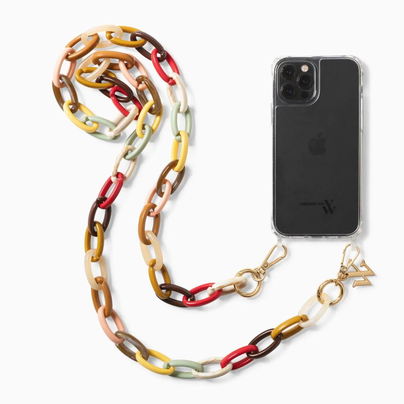 Vanessa Wu Accessoires Pour Téléphone | Chaine De Telephone Martica Multicolore