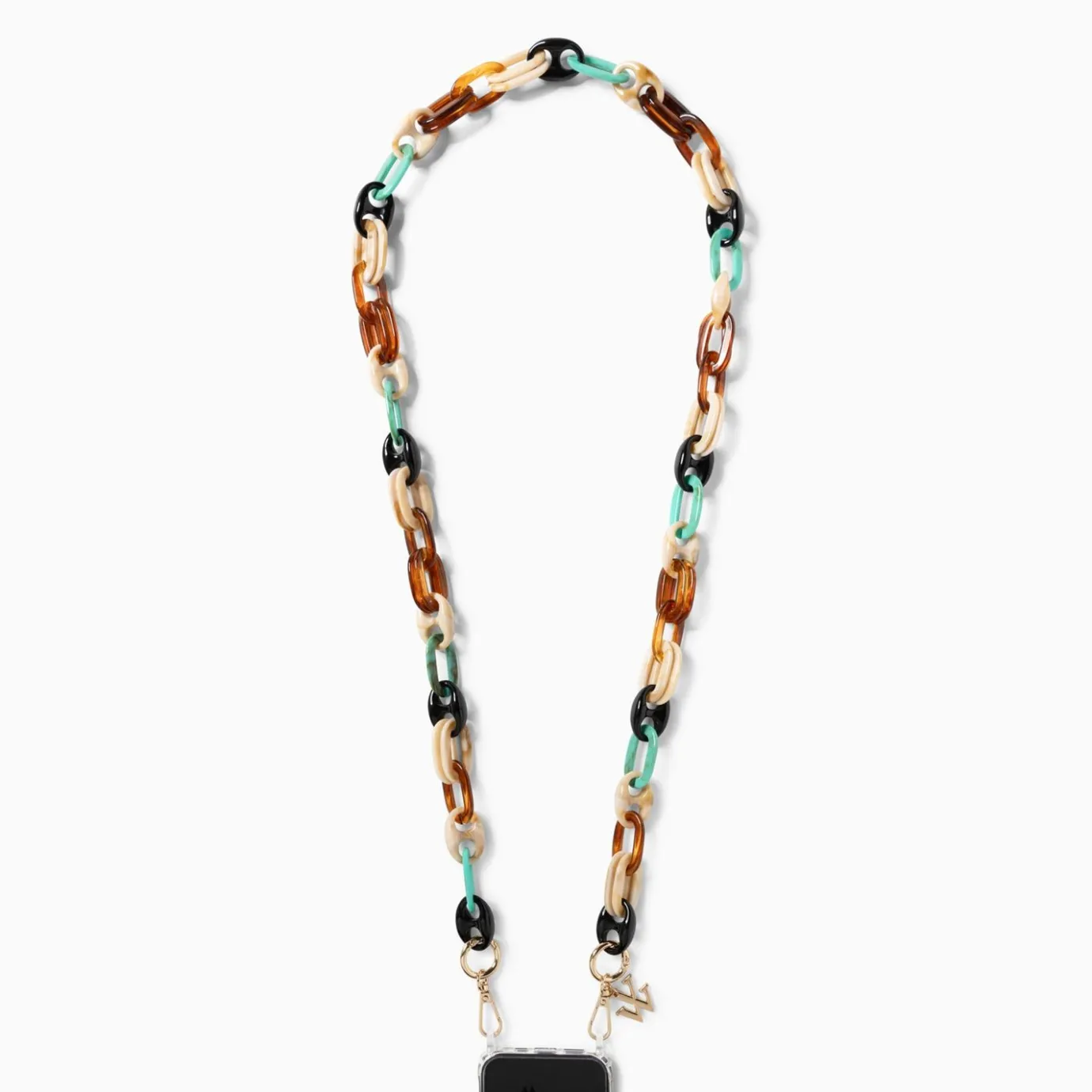 Vanessa Wu Accessoires Pour Téléphone | Chaine De Telephone Noemie Multicolore