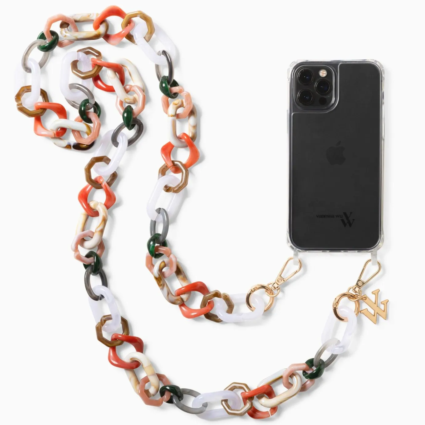 Vanessa Wu Accessoires Pour Téléphone | Chaine De Telephone Soraya Multicolore